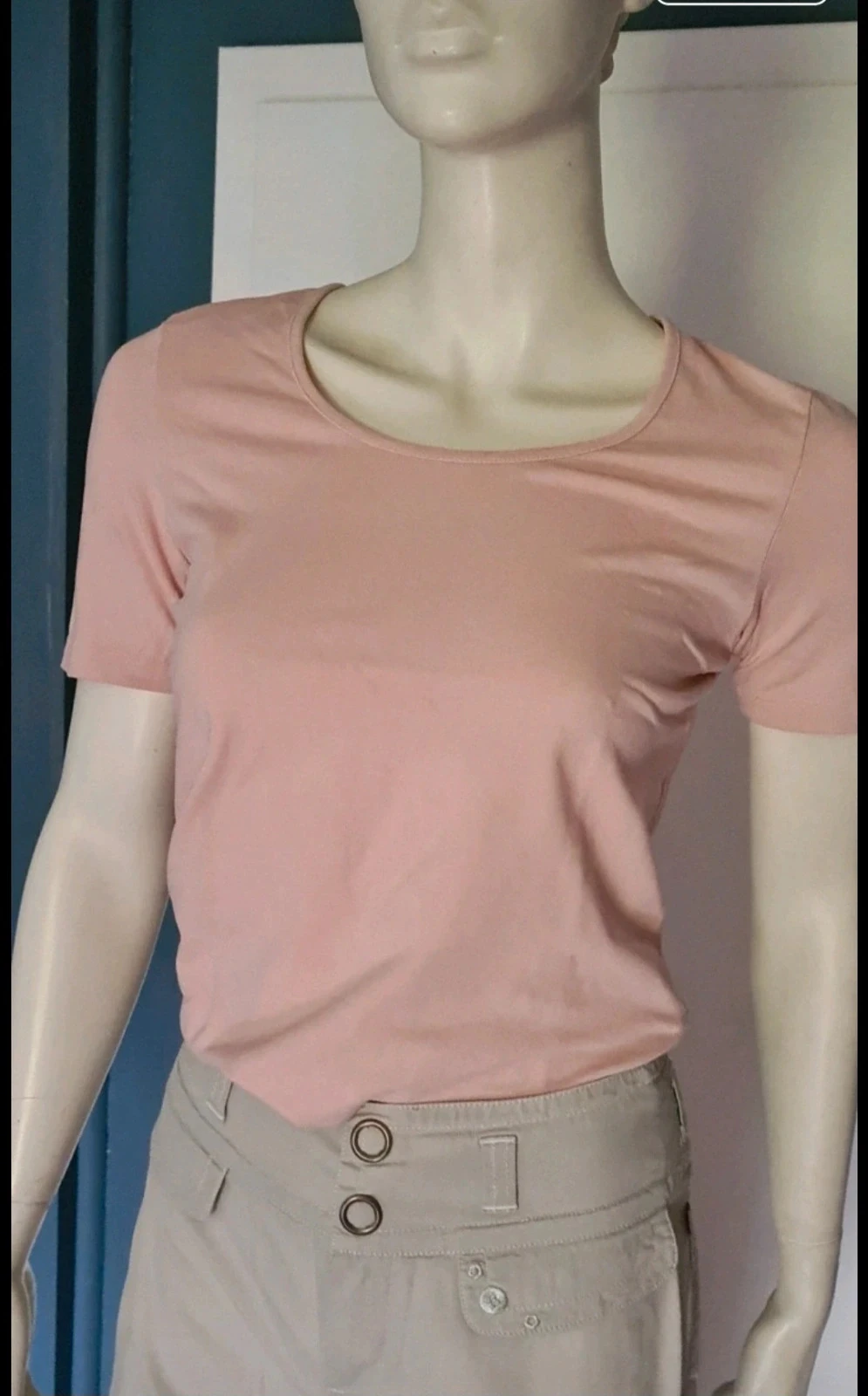 Tshirt stretch rose 36